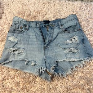 Aeropostale jean shorts never worn